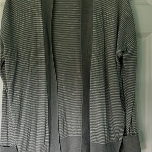 GAP Gray Ombré Cardigan Sweater